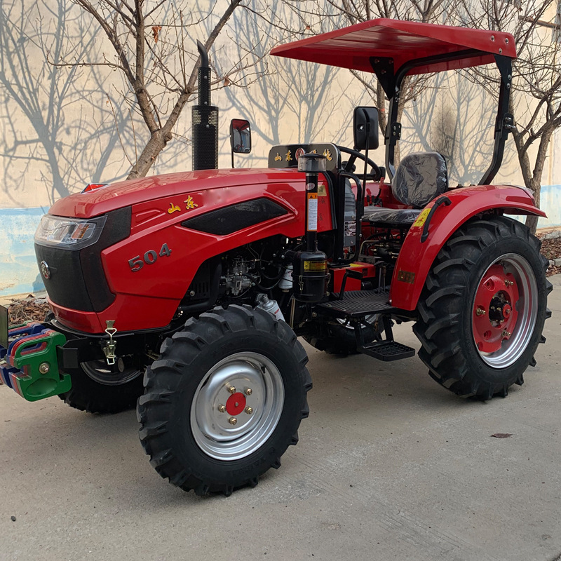30马力四轮拖拉机 单缸小型四轮耕田机 果园四驱304四轮旋耕机