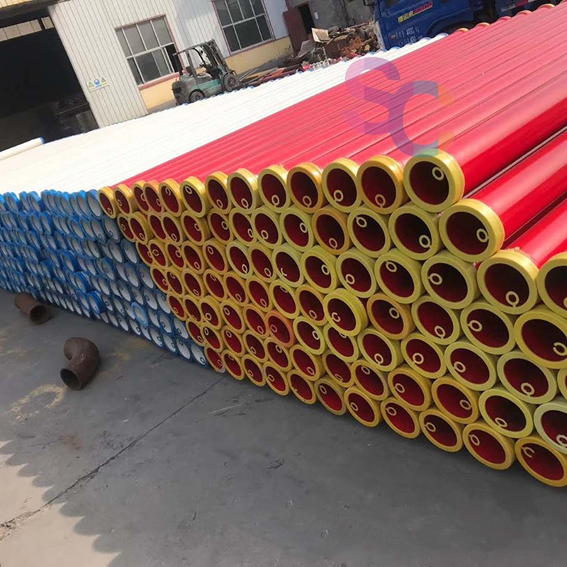 厂家供应 双层泵车泵管 质保8万方 砼泵淬火耐磨管 臂架砼泵管道