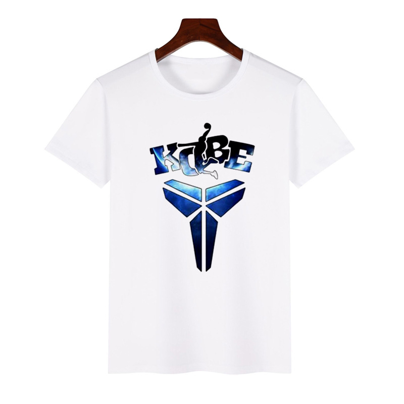 科比24号篮球衣服短袖t恤新款运动男女情侣装球迷纪念休闲上衣服