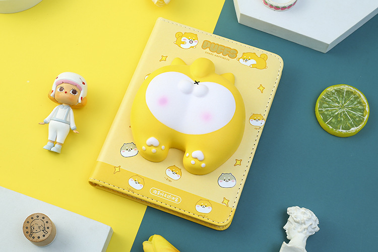 麦和mhm020686 减压笔记本a5卡通动物款学生计划手账无线胶装本子
