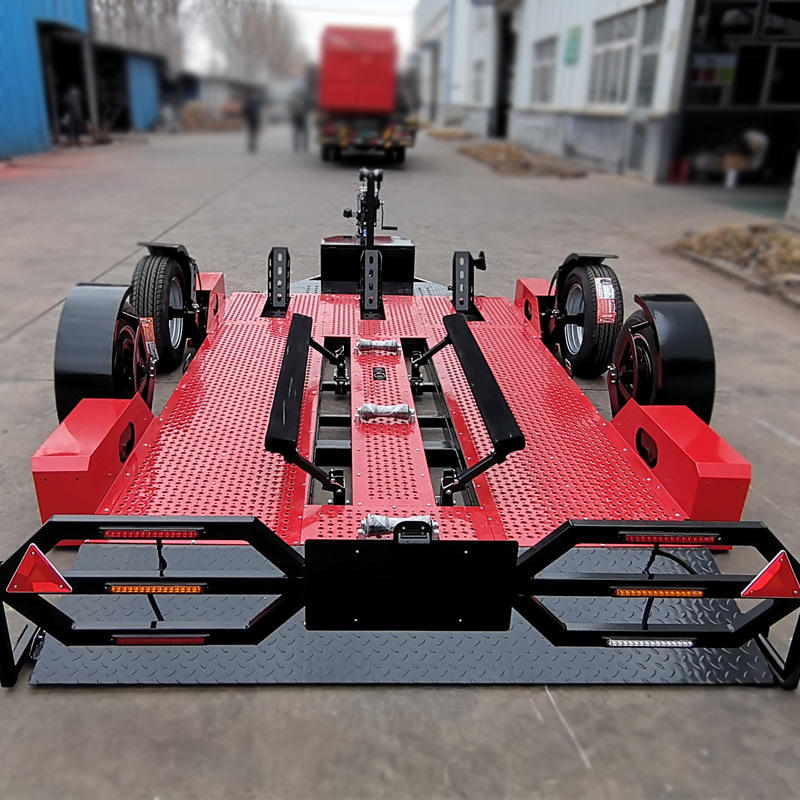 定制多功能液压升降拖车游艇摩托车庞巴迪雷瓦克拖车【可上牌】