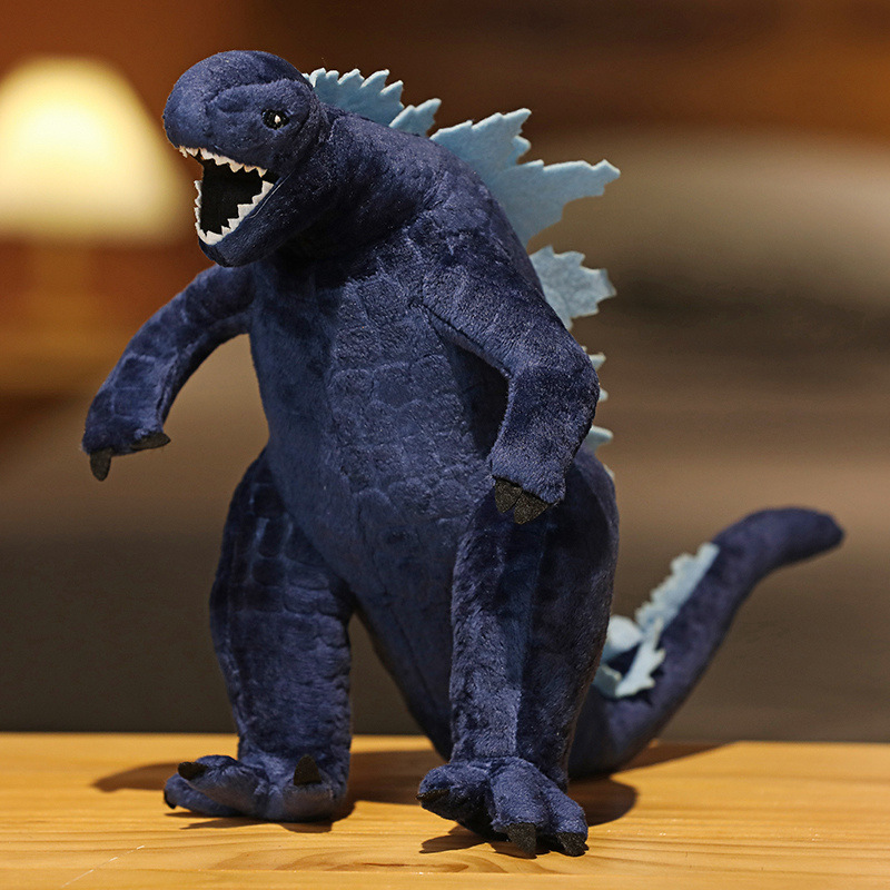 godzilla vs kong金刚哥斯拉怪兽毛绒玩具恐龙大猩猩玩偶男孩礼物