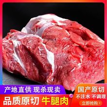 牛肉原切生鲜牛腿肉现杀冷冻新鲜批发生鲜清真黄牛肉批发销售