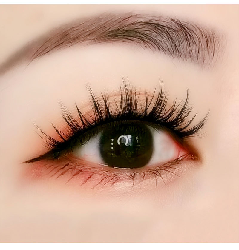 欧美假睫毛小恶魔cos款漫画眼芭比仙子硬梗自然仿真浓密卷翘批发