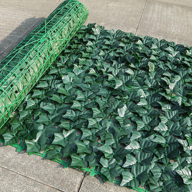 Cross-Border Simulation Fence Leaf Fence Artificial Mesh Fence Artificial Plant Rattan Decorative Fence Fence Wholesale