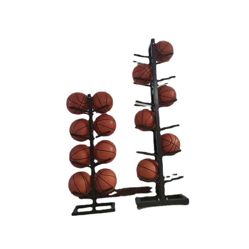Household Basketball Display Stand Ball Holder Football Golf Ball Football Display Shelf Mobile Storage Rack Holder