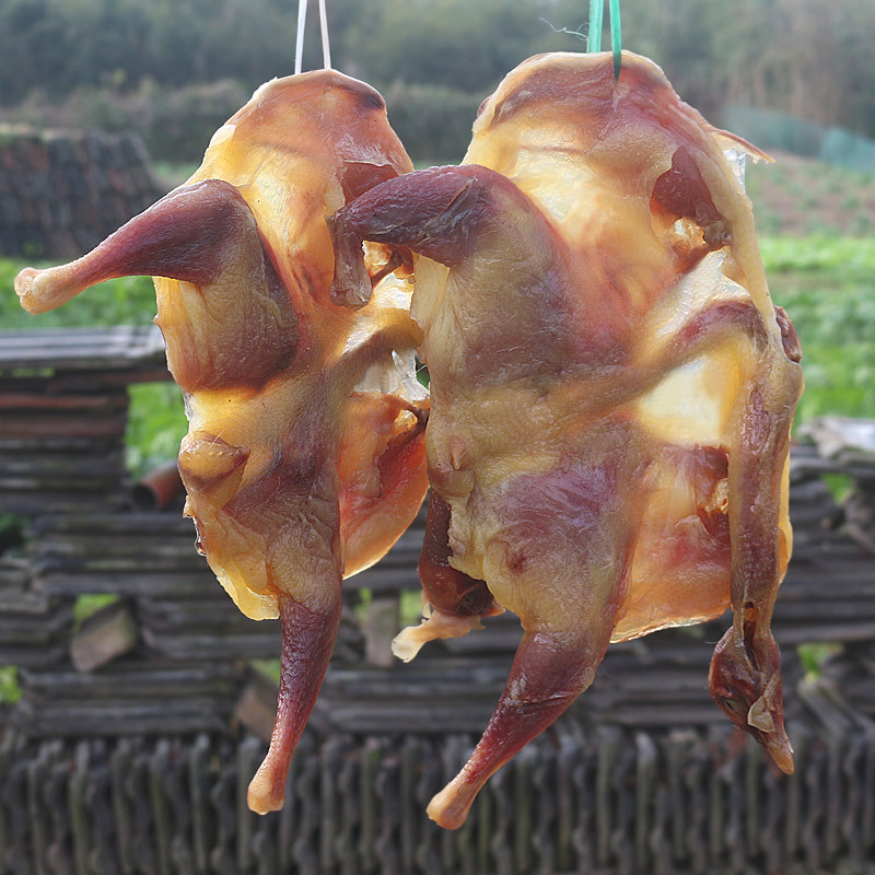 湖北特产风干鸡十里铺农家散养土鸡农村腌制咸鸡腊鸡盐水鸡批发