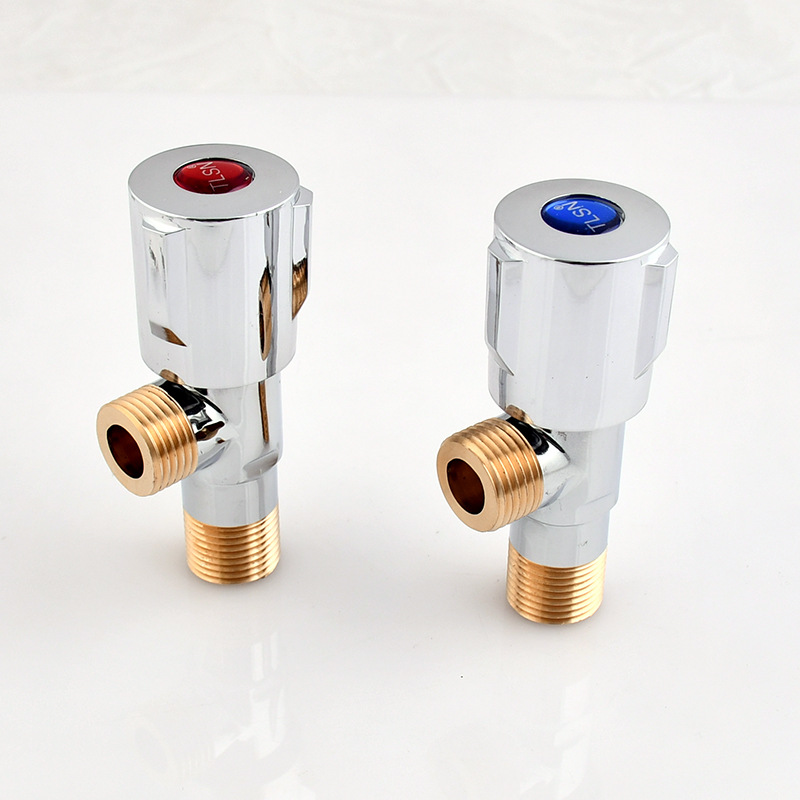 铜单冷快开止水开关角阀马桶热水器菜盆面盆进水管开关厂家直批