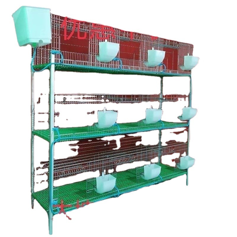 兔笼特大号子母养殖笼子兔子笼12位子母养殖兔子笼子亚马逊代发