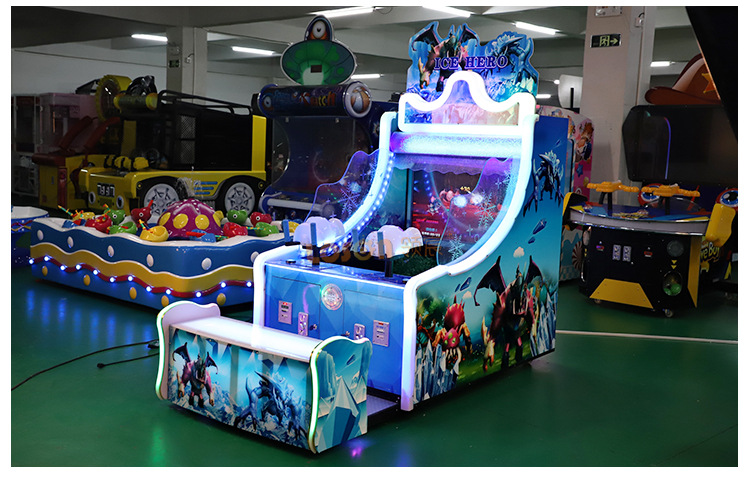 超级射水机单人双人多款式定制梦幻雾化效果射水游艺机大型射水机