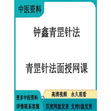 面授清罡老师法灸面授班高清中医zhen网课视频钟鑫课程zhen