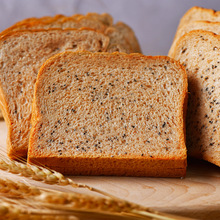 奇亚籽全麦面包片吐司黑麦代餐饱腹食品欧包低减粗粮主食脂肪热量