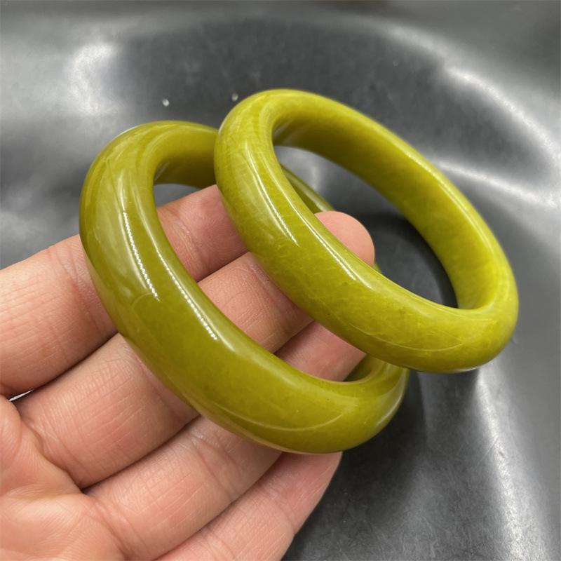 平价玉器 天然正品岫岩玉手镯 女款岫玉手镯 玉镯子 特价-阿里巴巴