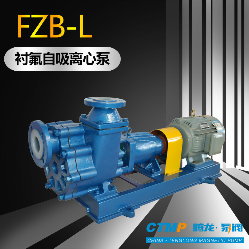 FZB 化工用卸酸泵 耐酸耐碱氟塑料离心泵 自吸泵 浓盐酸输送泵