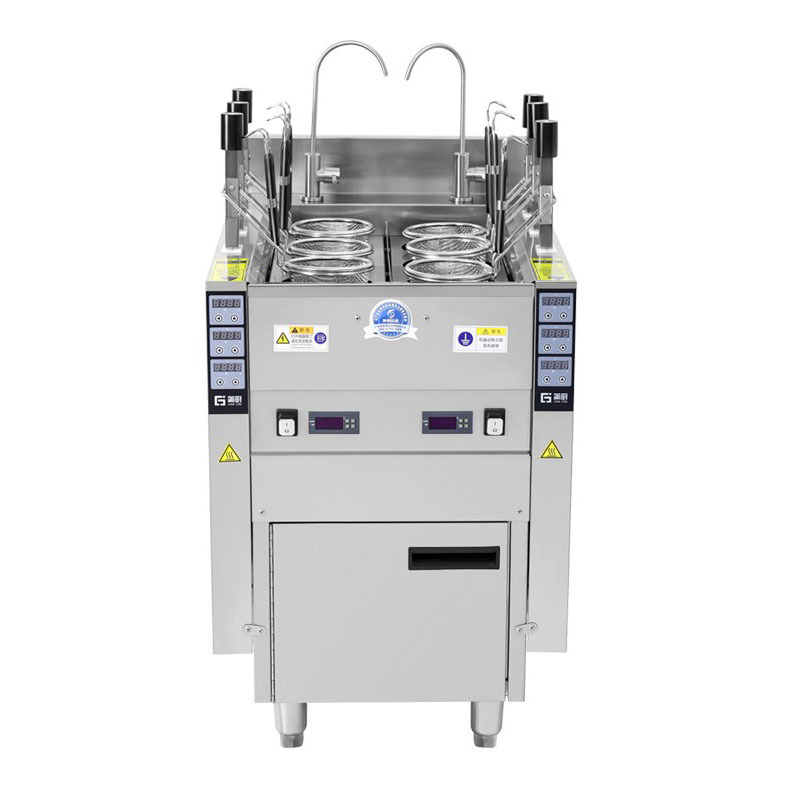 全自动升降煮面炉商用电热三六九头煮面机燃气煮粉炉汤面粉炉