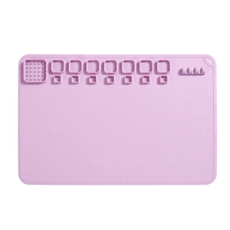 New Silicone Children's Painting Dot Placemat Calligraphy Grinding Pad Desk Painted Sketch Pad