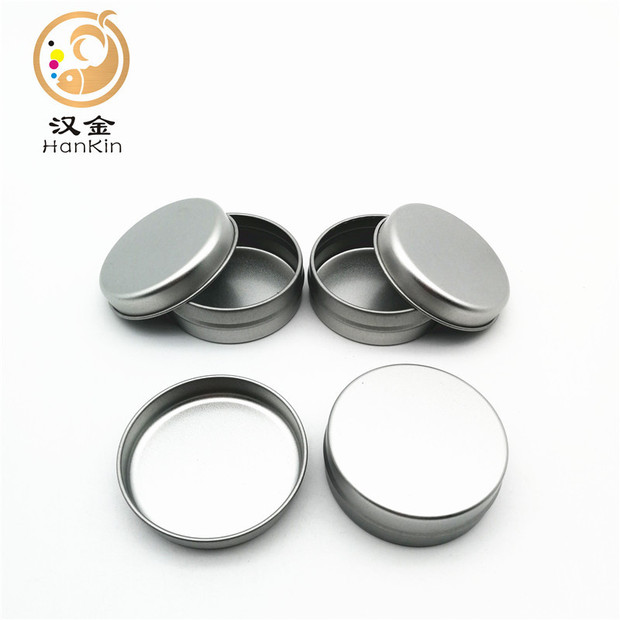 定制马口铁护手霜小圆罐 清凉膏薄荷膏铁盒 珍珠粉唇釉包装盒