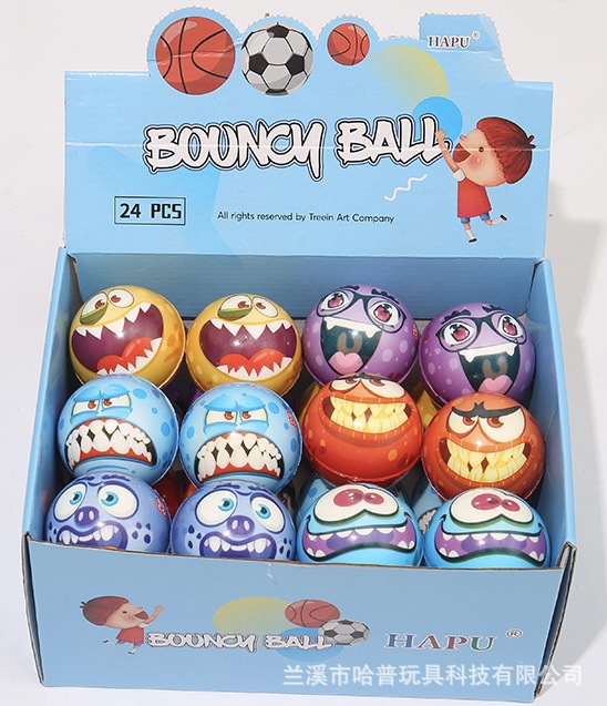 [Quantity Discounts] 6cm High Elastic Pu Basketball Children's Toys Hot Sale Factory Direct Sales