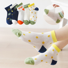 儿童袜子春夏新款卡通婴儿网眼袜子男童女童宝宝薄袜子一件代发