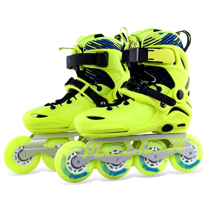 德国powerslide宝狮莱王冠轮滑鞋儿童花式溜冰鞋男女滑冰鞋初学者