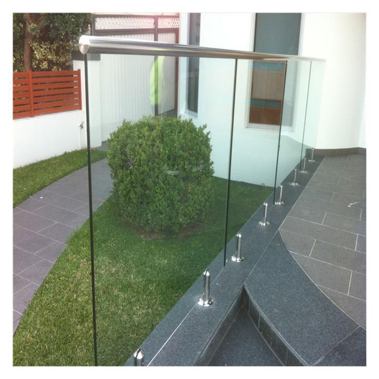 0成交0米泳池玻璃栏杆无框落地钢化玻璃简易设计栏杆狄姆斯06550.