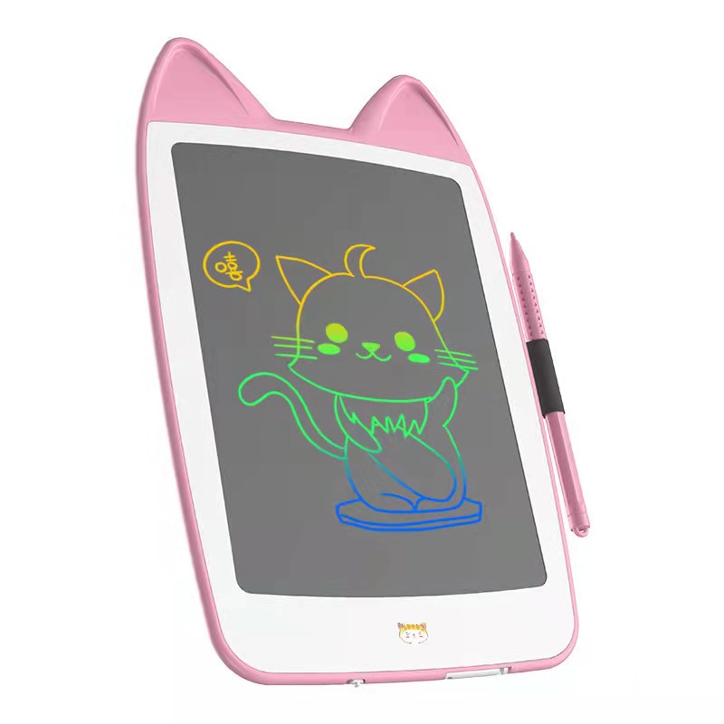 New Cute Cat LCD Handwriting Board Children Cartoon Small Blackboard Writing Drawing Board Unisex