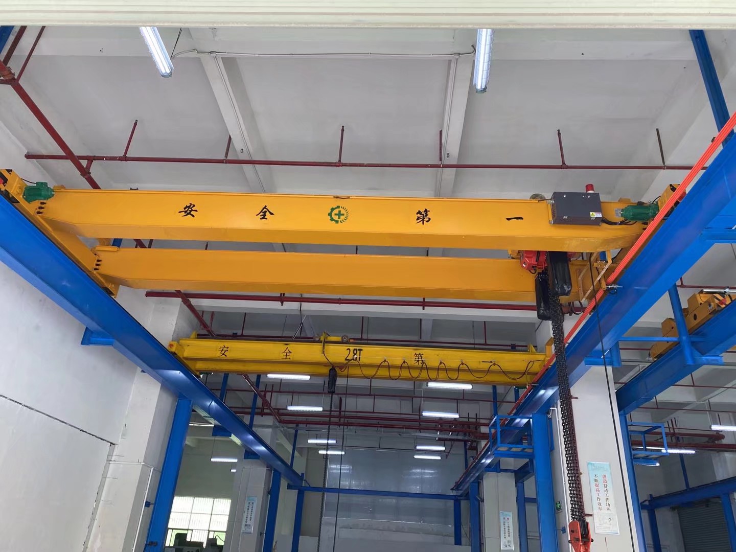 河南厂家定制单双梁桥式起重机大型车间行车行吊天车10吨电动遥控