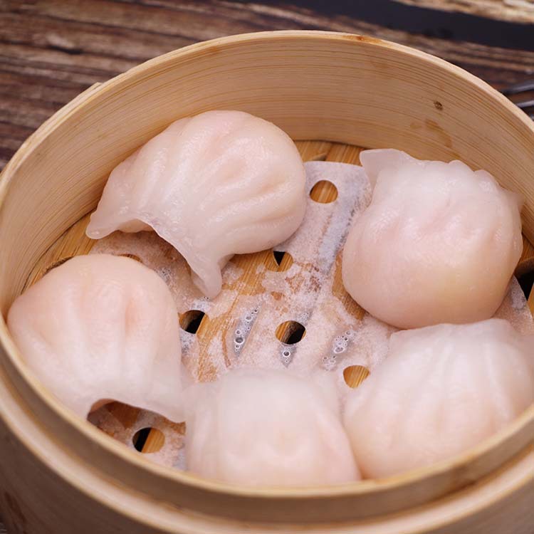 加藤利虾饺 水晶虾饺 蒸饺速冻广东早茶下午茶港式点心40个一包