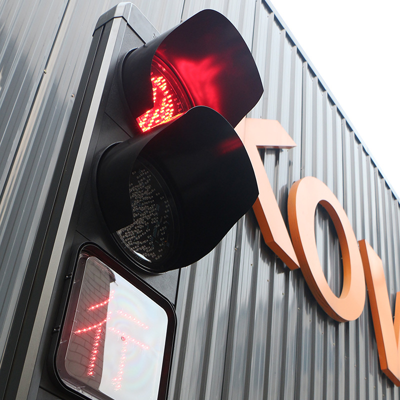 固定字一体式信号灯交通信号灯红绿灯厂家机动灯交通灯信号灯