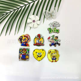 专供跨境爆款亮片亚克力DIY配件饰品-动画系列晶艺创科工厂