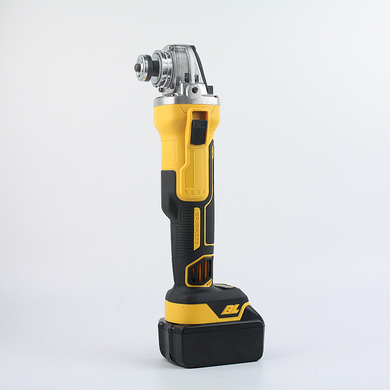 无刷充电角磨机锂电打磨机大功率充电式电动角磨机手砂轮