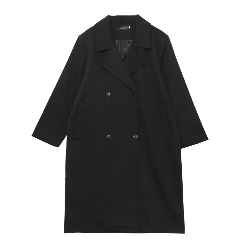 Large Size New Korean Version of the Trench Coat