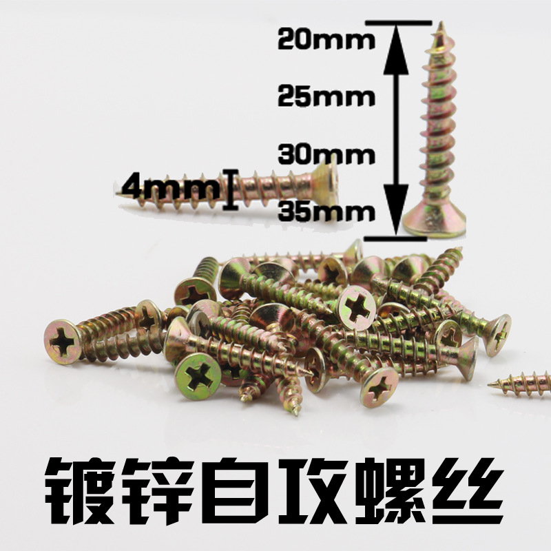 304不锈钢沉头平头自攻木牙螺丝钉拉爆螺丝爆炸膨胀螺丝螺栓胶粒