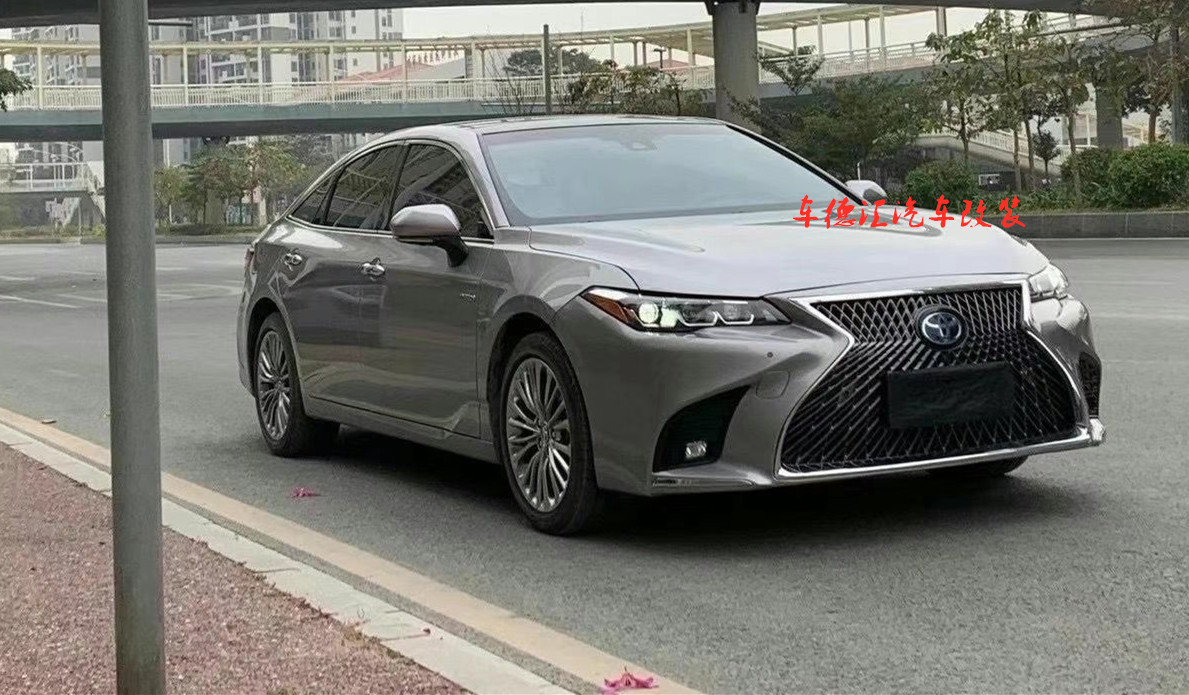 适用于丰田亚洲龙改雷克萨斯ls前脸大包围前杠总成改装前脸保险杠