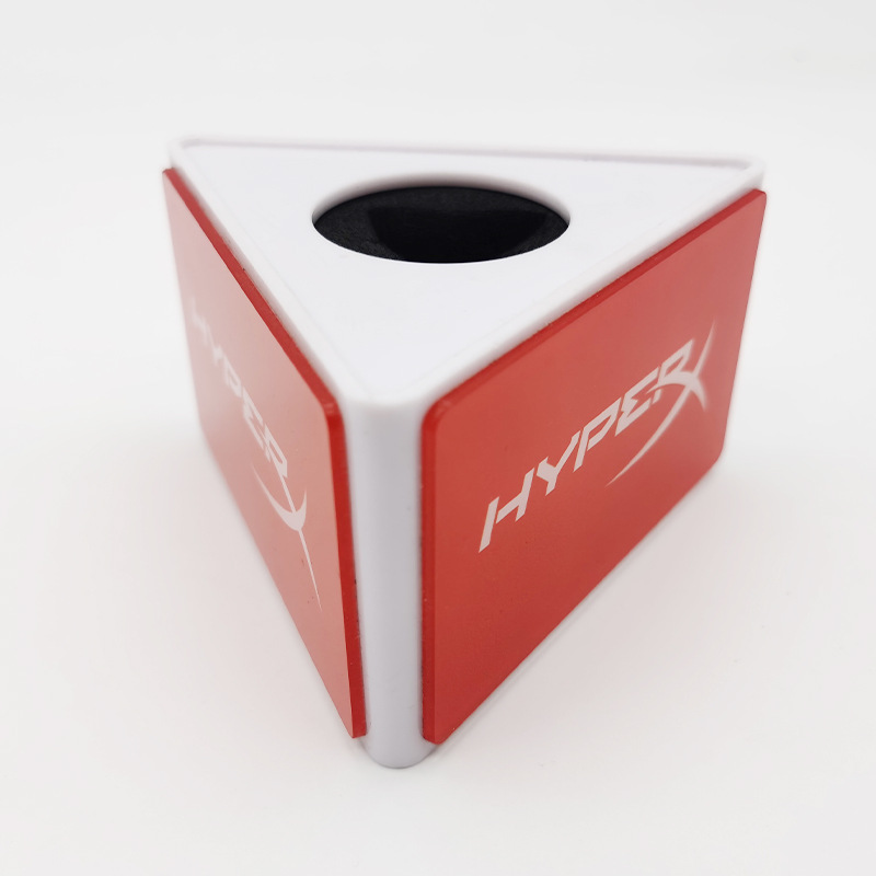 批发abs台标北京现货话筒台标盒麦克风logo牌采访话筒标三角咪牌