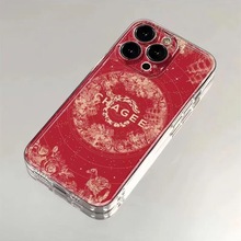 霸王茶姬新春手机壳适用于苹果iPhone15华为小米OPPO一加vivo荣