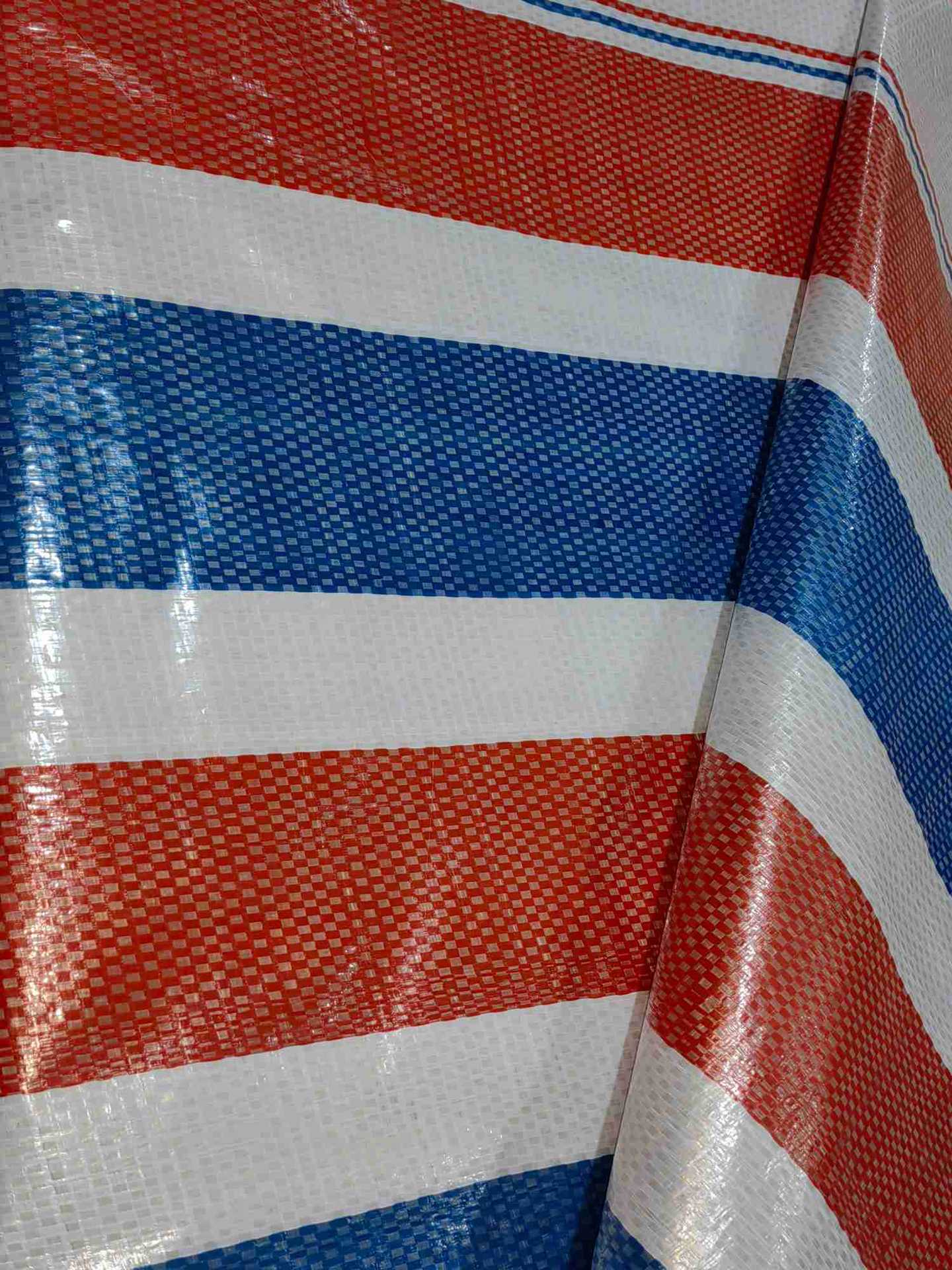 双覆膜加厚防水彩条布防尘防雨防晒篷布三色布塑料布围挡货场盖布