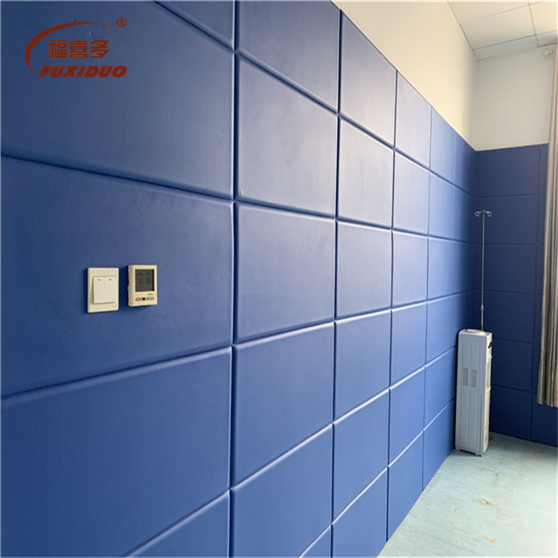 谈话室防撞软包审讯阻燃墙询问室吸音棉墙板环保隔音棉留置室软包