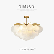 老树枝CTO-NIMBUS雨云吊灯轻奢设计感客厅餐厅卧室全铜气泡玻璃灯