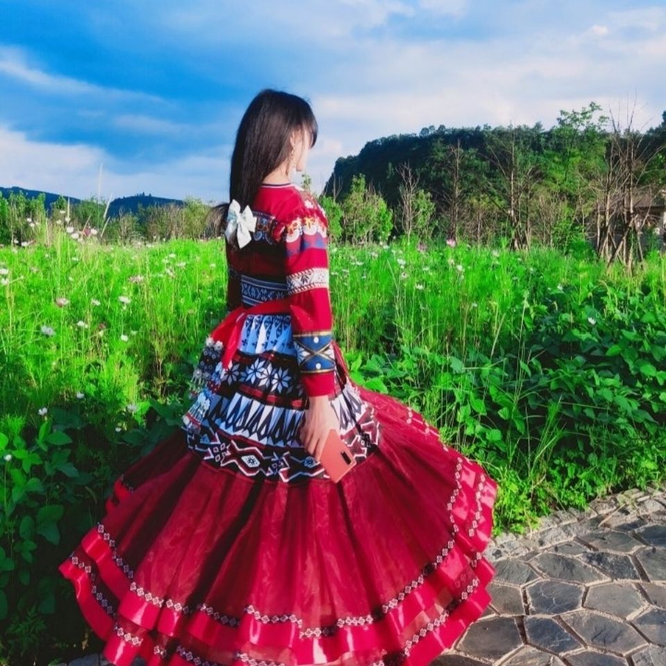 阿卯服装少数民族演出服苗族服装冬季新款包邮