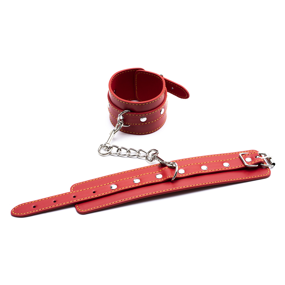 sm成人性用品一件代发红色手铐捆绑玩具夫妻床上调教用品女用器具