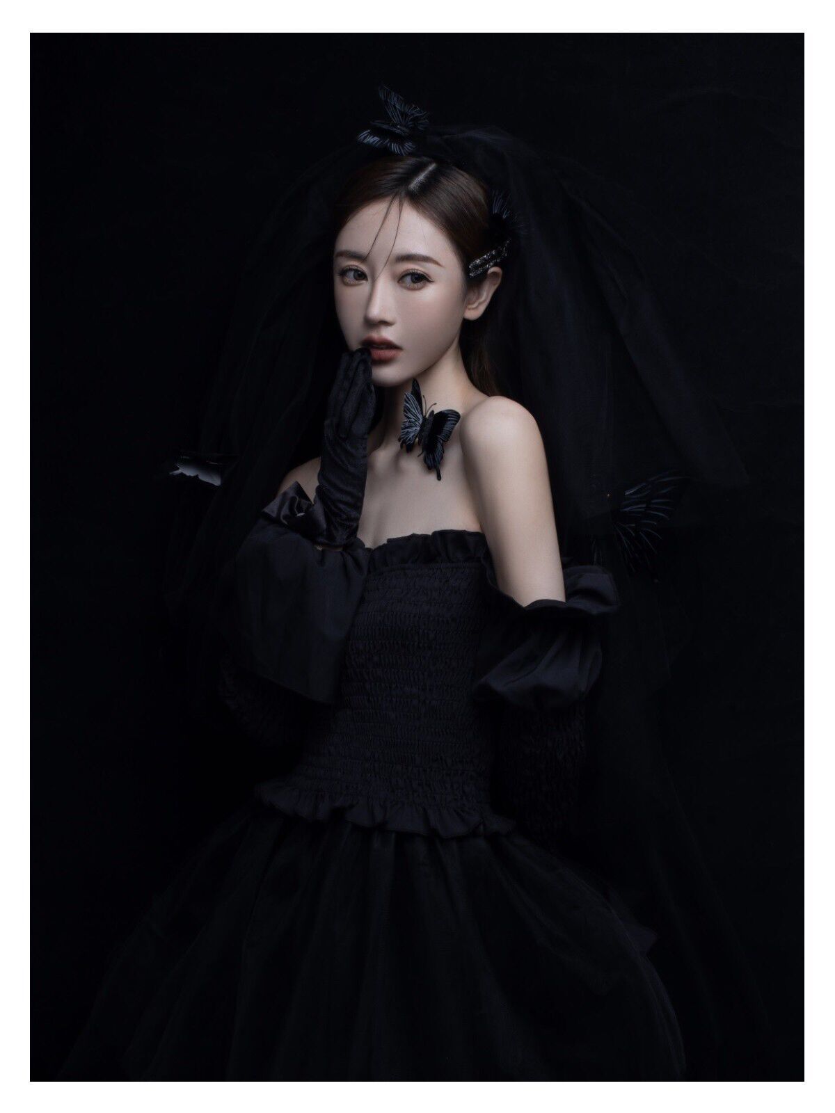 写真服装女影楼新款暗黑系列主题个人艺术照精灵梦幻礼服摄影服饰