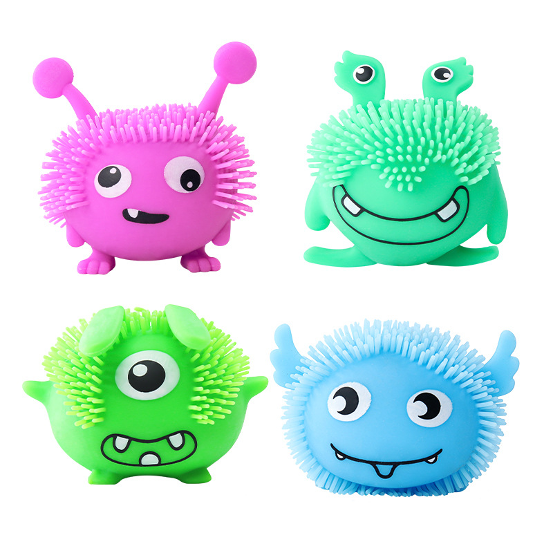 Factory Direct Supply Fun Vent Decompression Toys Monster World Students Vent Decompression Small Toys One-Piece Delivery