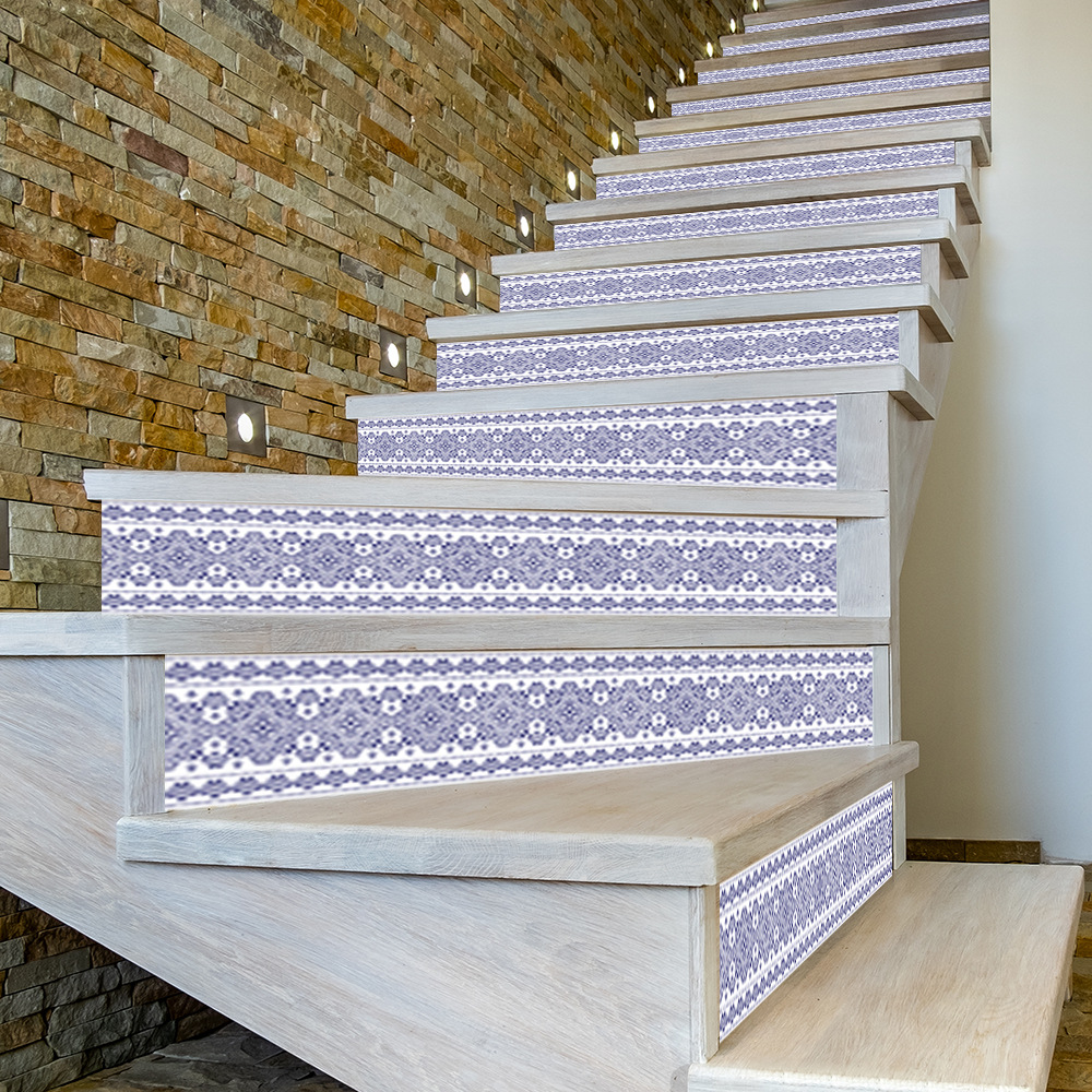 sp-t162 创意3d楼梯贴瓷砖花纹图案台阶装饰贴纸翻新遮瑕墙贴厂家