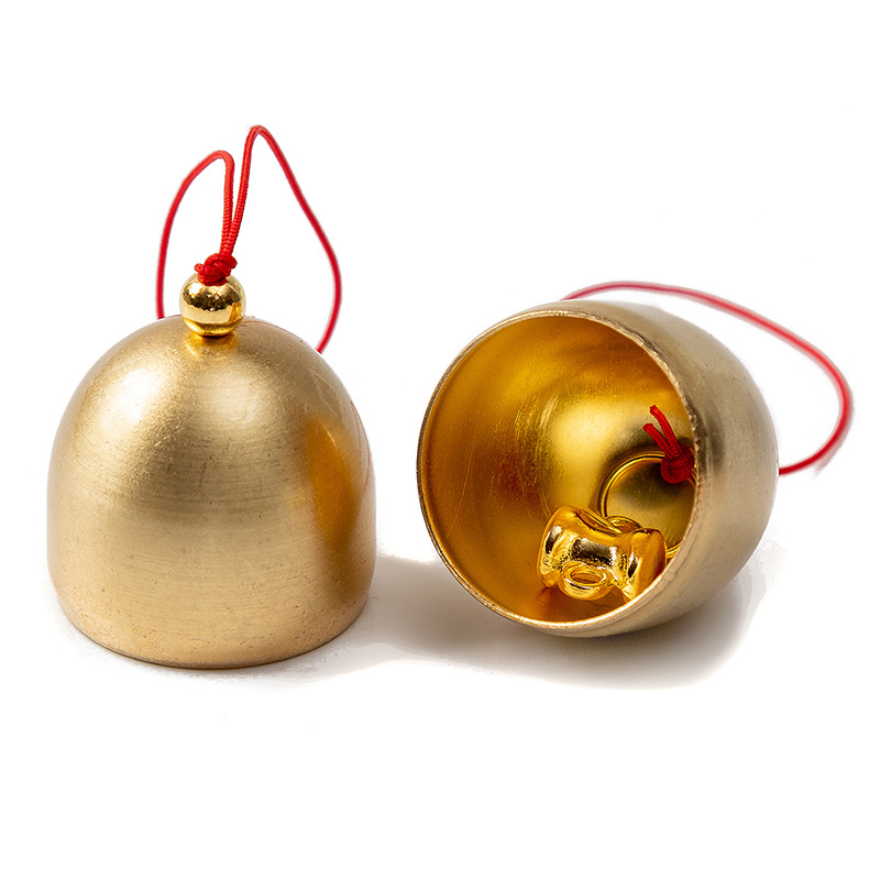 小风铃挂饰纯铜门铃铛金属风铃铛挂件店铺挂门装饰品圣诞铃铛风铃