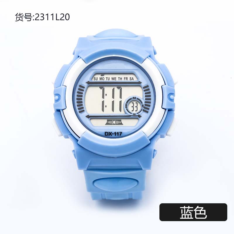 [Manufacturer] New Dopamine Electronic Watch Children's Fresh Student Popular Watch Waterproof Sports Luminous Watch