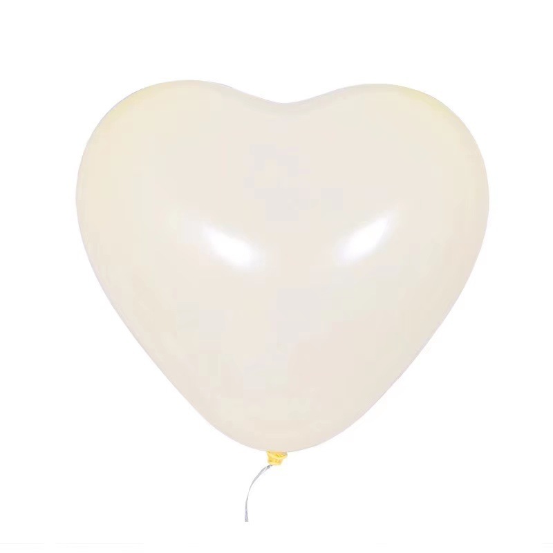 Wholesale 10-Inch 2.2G Heart-Shaped Balloon Macaron Wedding Balloon Thickened Latex Birthday Party Balloon Set