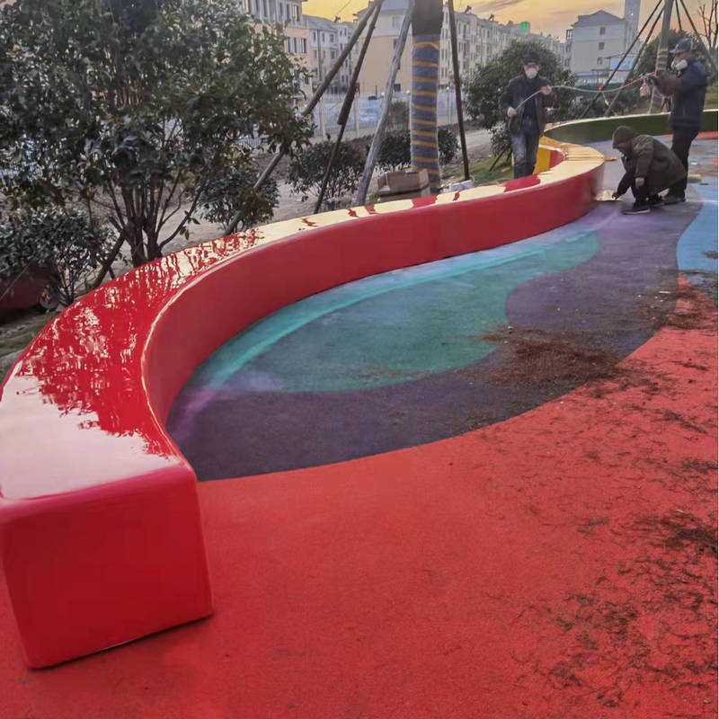 玻璃钢树池座椅户外公园林创意景观异形花坛玻璃钢坐凳商场休闲椅