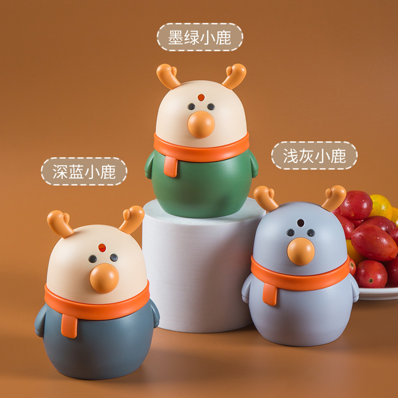 Household Automatic Press Type Toothpick Bottle Cute Cartoon Automatic Pop-up Toothpick Holder Cross-Border Toothpick Box Wholesale 0415