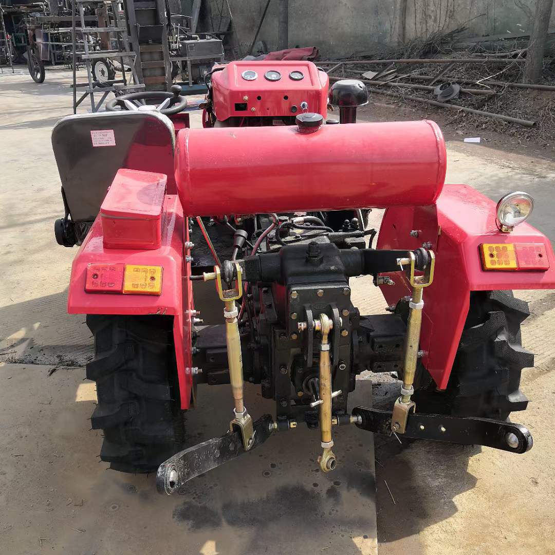 宏鑫180马力四轮整地机 低矮型果园管理机 农用四轮拖拉机耕地机